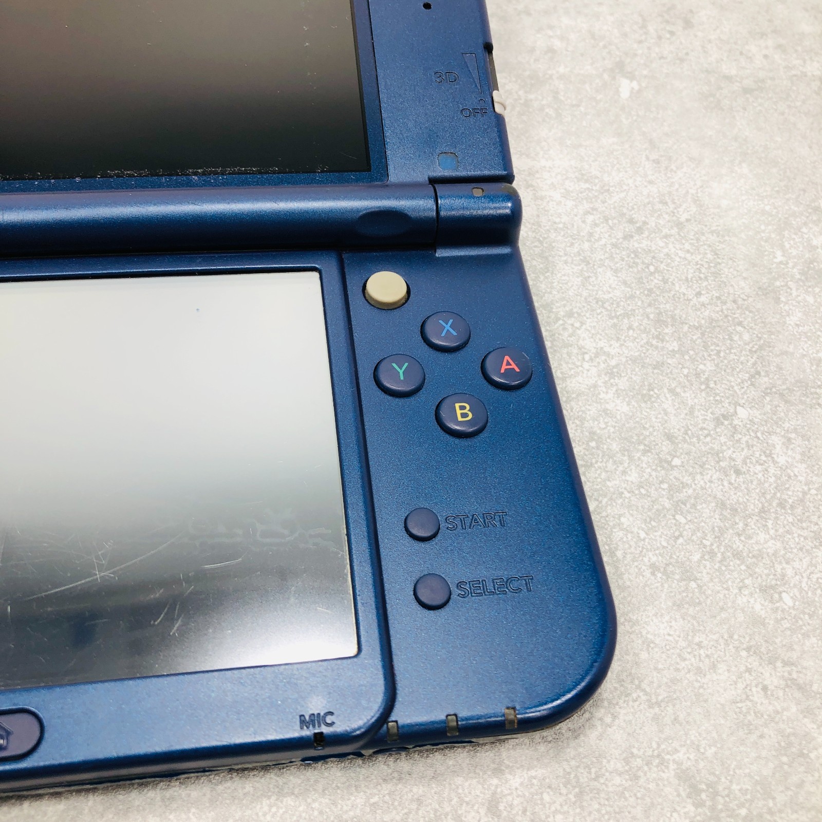 [EX+1] New Nintendo 3DS LL XL Metallic Blue console NTSC-J RED-001 26-05-118