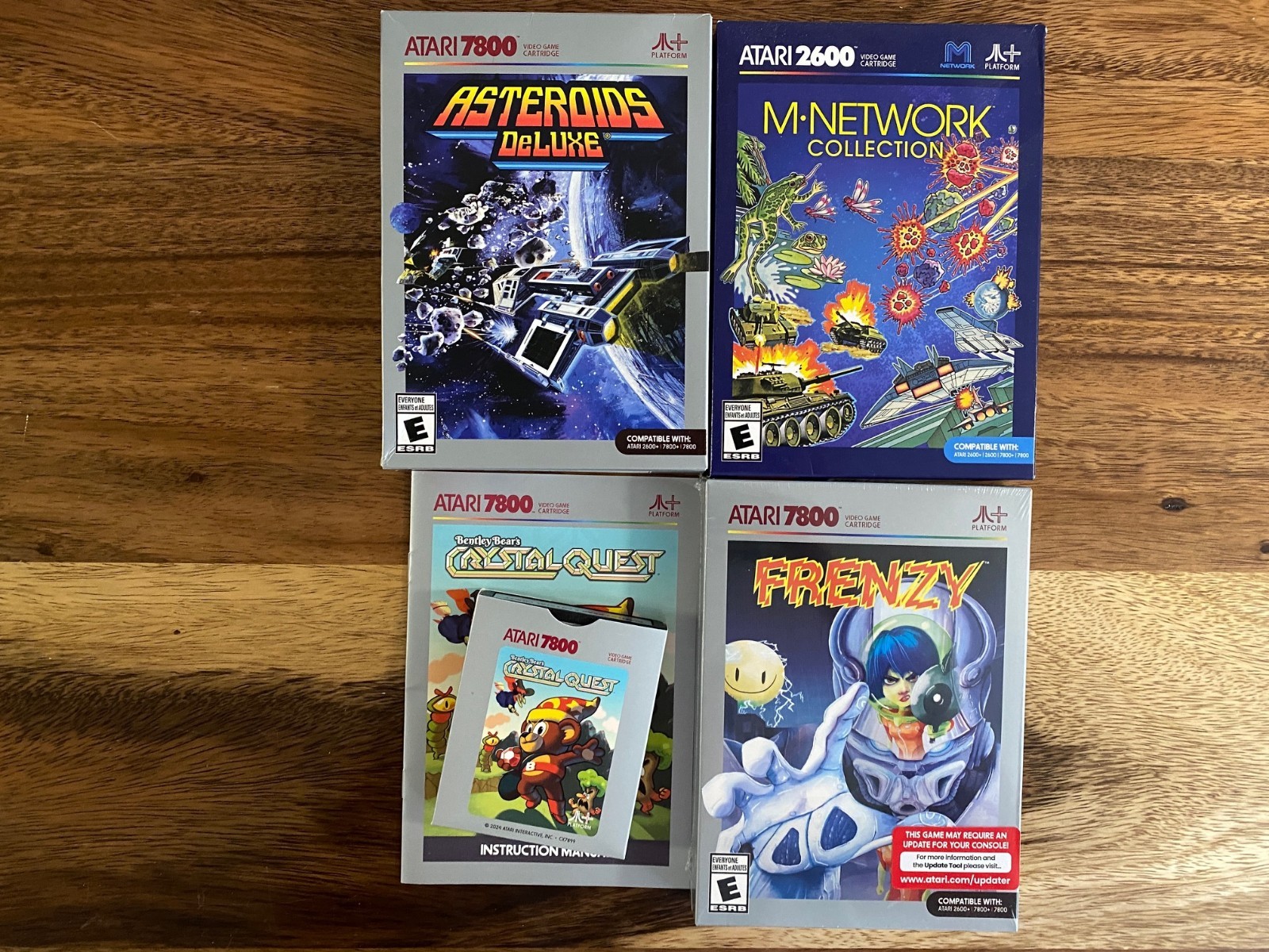 Atari 7800 Console and Games bundle