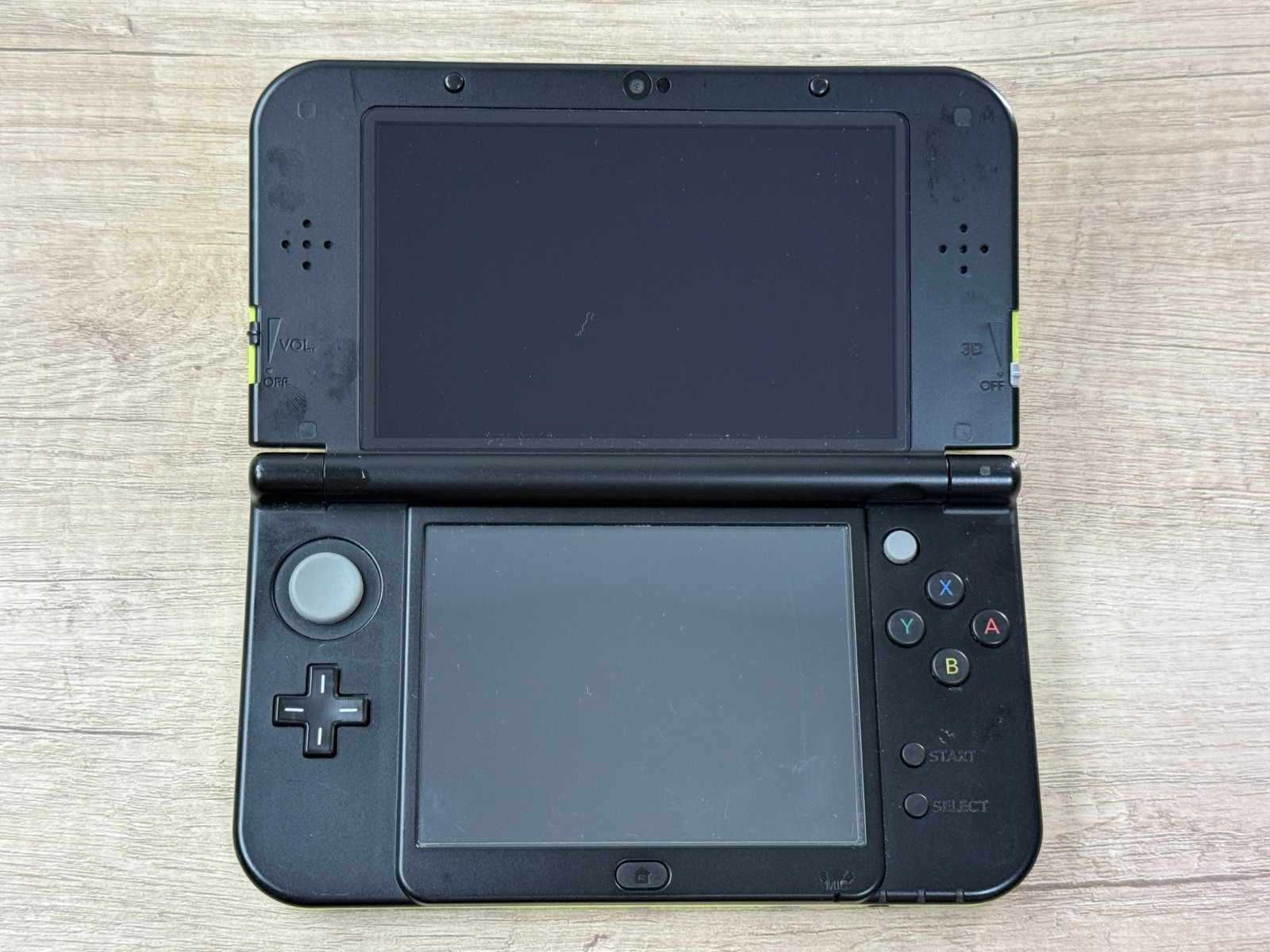 Nintendo New 3DS XL Lime Black Console Tested Japan ver D6034