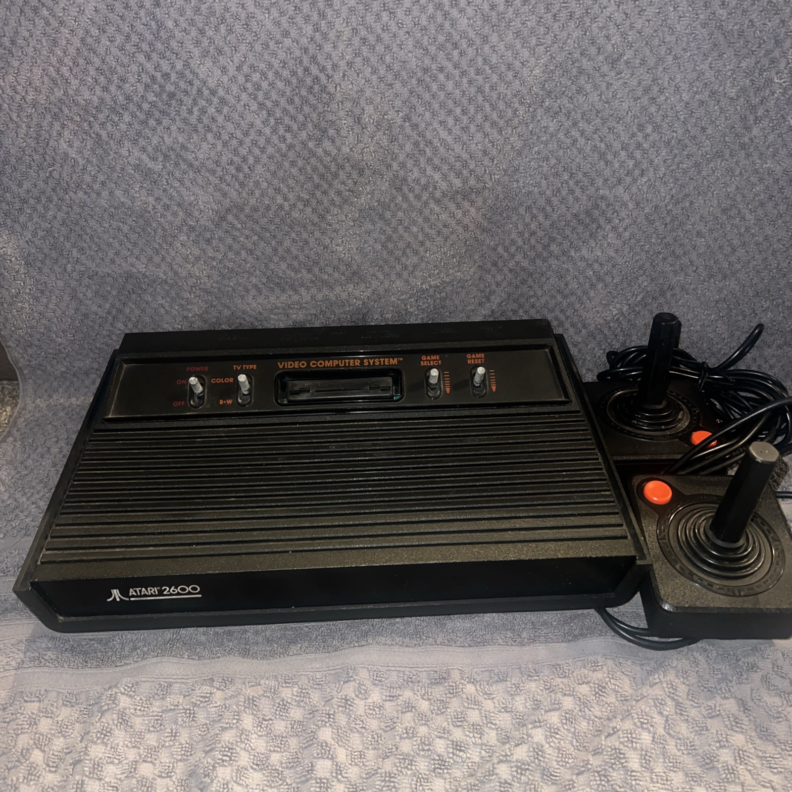 Atari 2600 Darth Vader Black Game Console