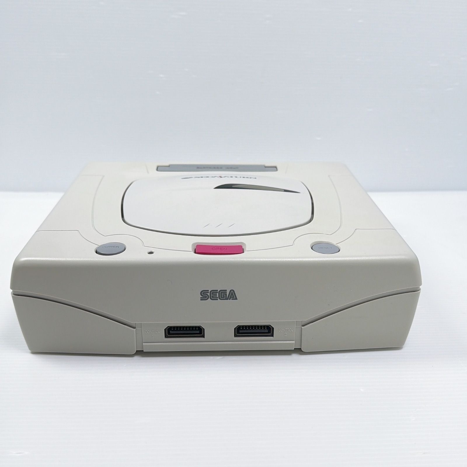SEGA Saturn Console White HST-3220 Tested Working Japan Version