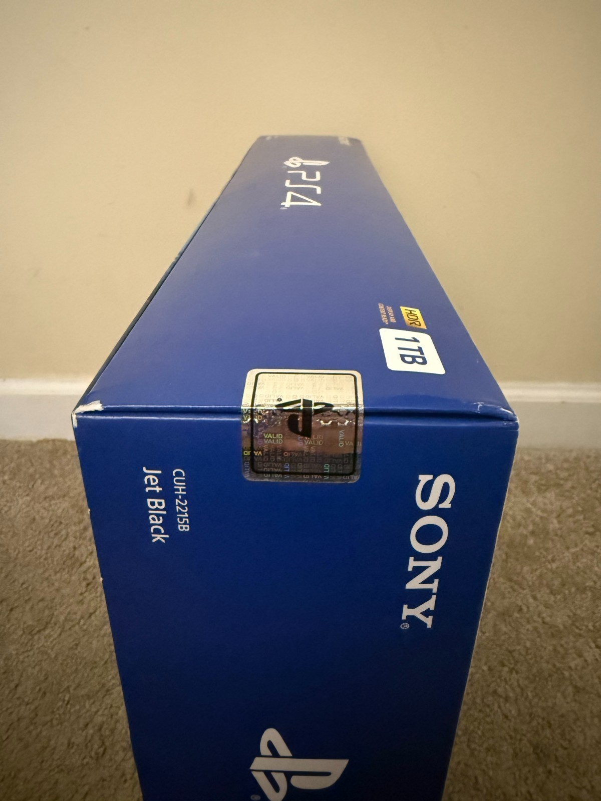 UNOPENED Sony PlayStation 4 Slim 1TB Console & Controller – Jet Black