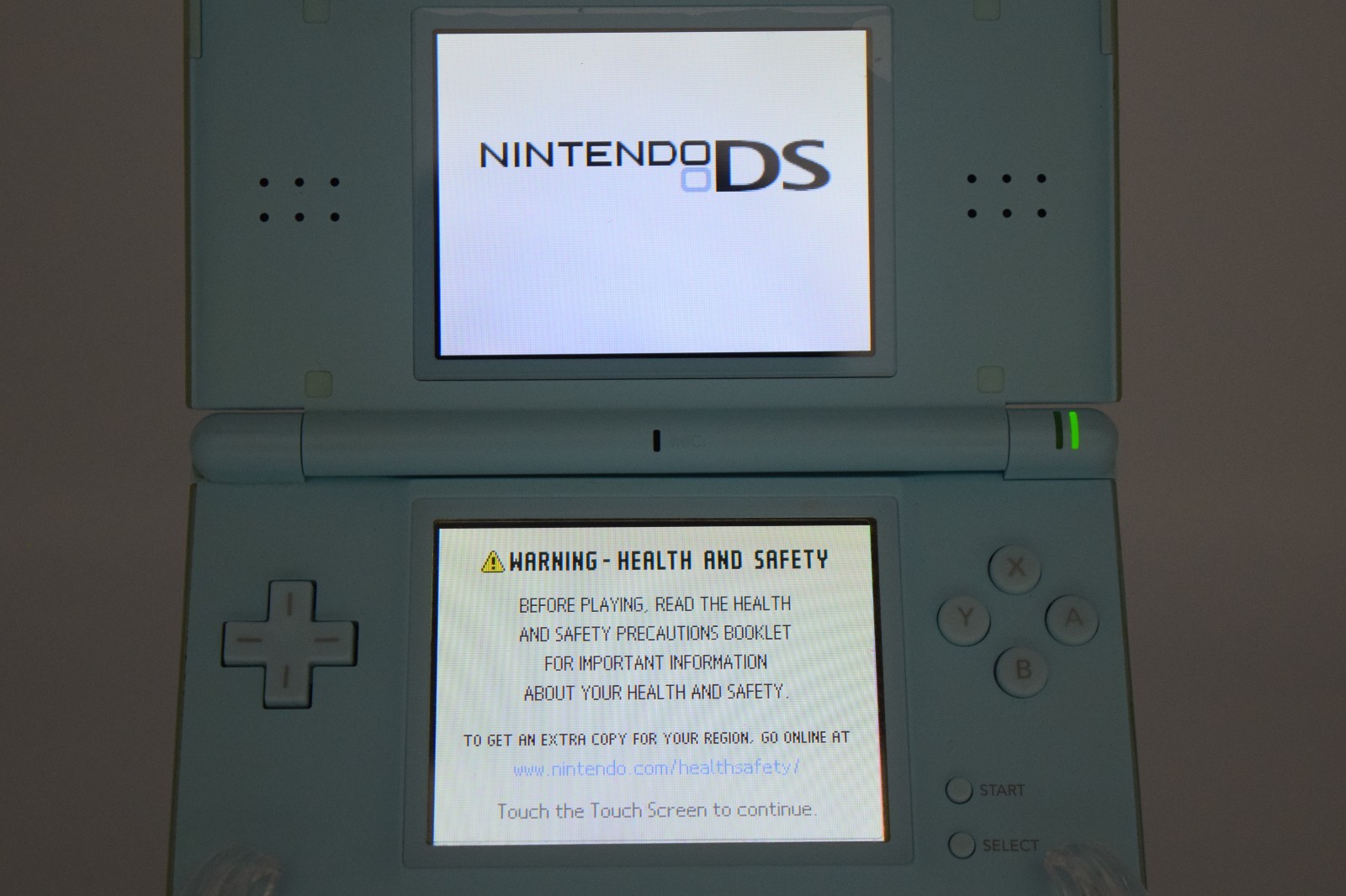 Nintendo DS Lite Ice Blue Console | Tested Working Region Free Japan