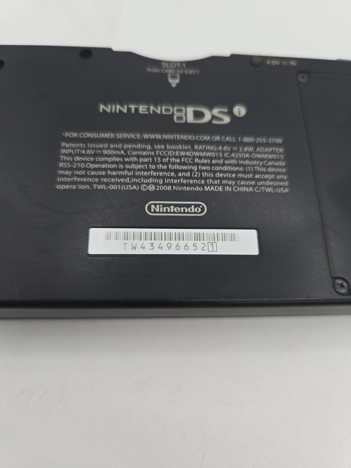 Nintendo Black DSi Handheld System Bundle Charger Star Wars Games Tested Stylus