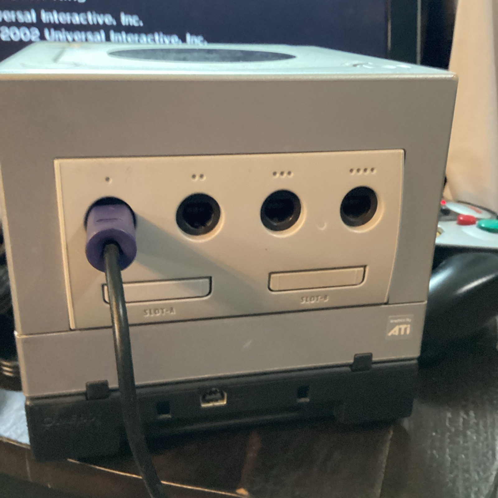 Nintendo GameCube Console & Gameboy Player Bundle – Untested- Please Read