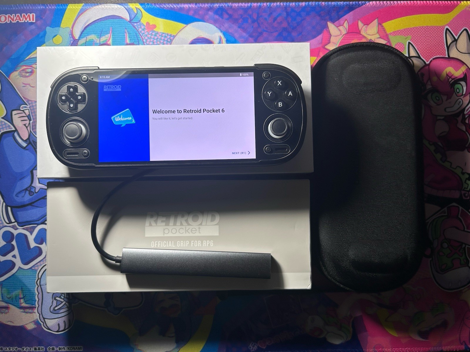 Retroid Pocket 6 | 8GB RAM + 128G | D-Pad Top + Accessories & 4K ACER HDMI HUB
