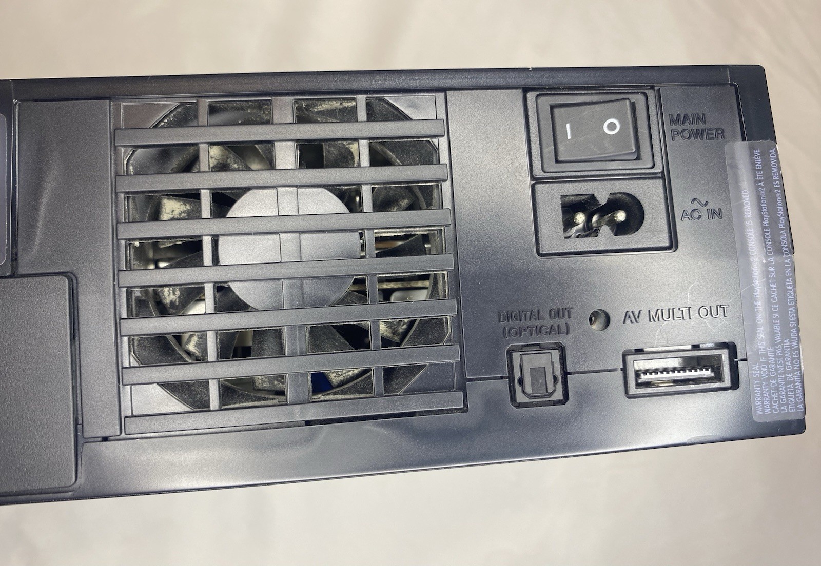 Sony PlayStation 2 Console/ Av and Power Cable