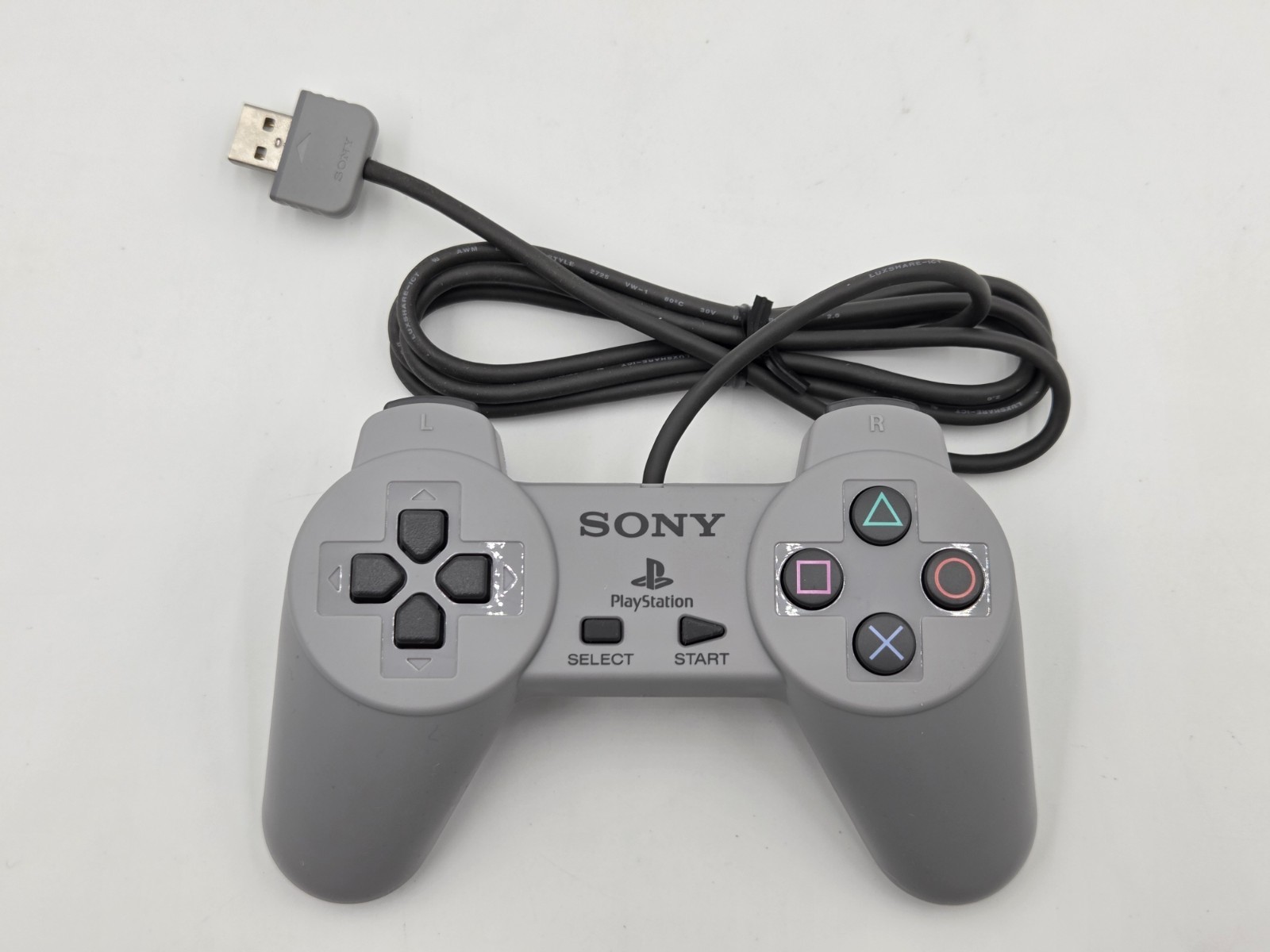 Sony PlayStation PS1 Classic Mini Console SCPH-1000R 2 Controllers Tested Works