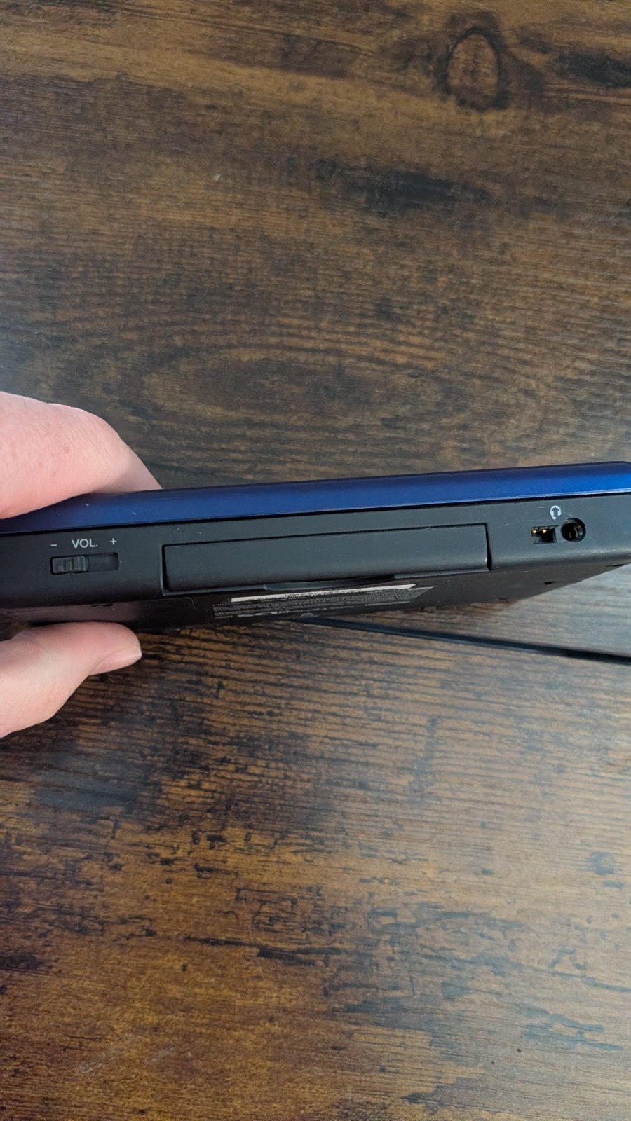 Nintendo DS Lite Handheld Console (USG-001) Blue w/ OEM Stylus Tested WORKING