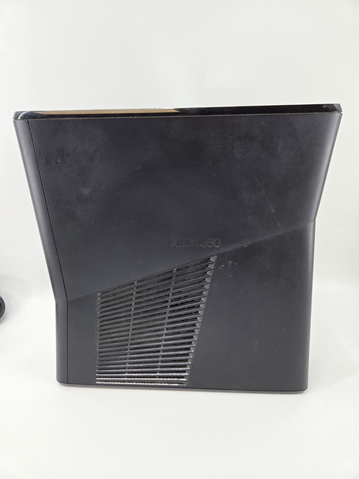 Microsoft Xbox 360 S Slim Black (Model 1439) Console with Power Adapter