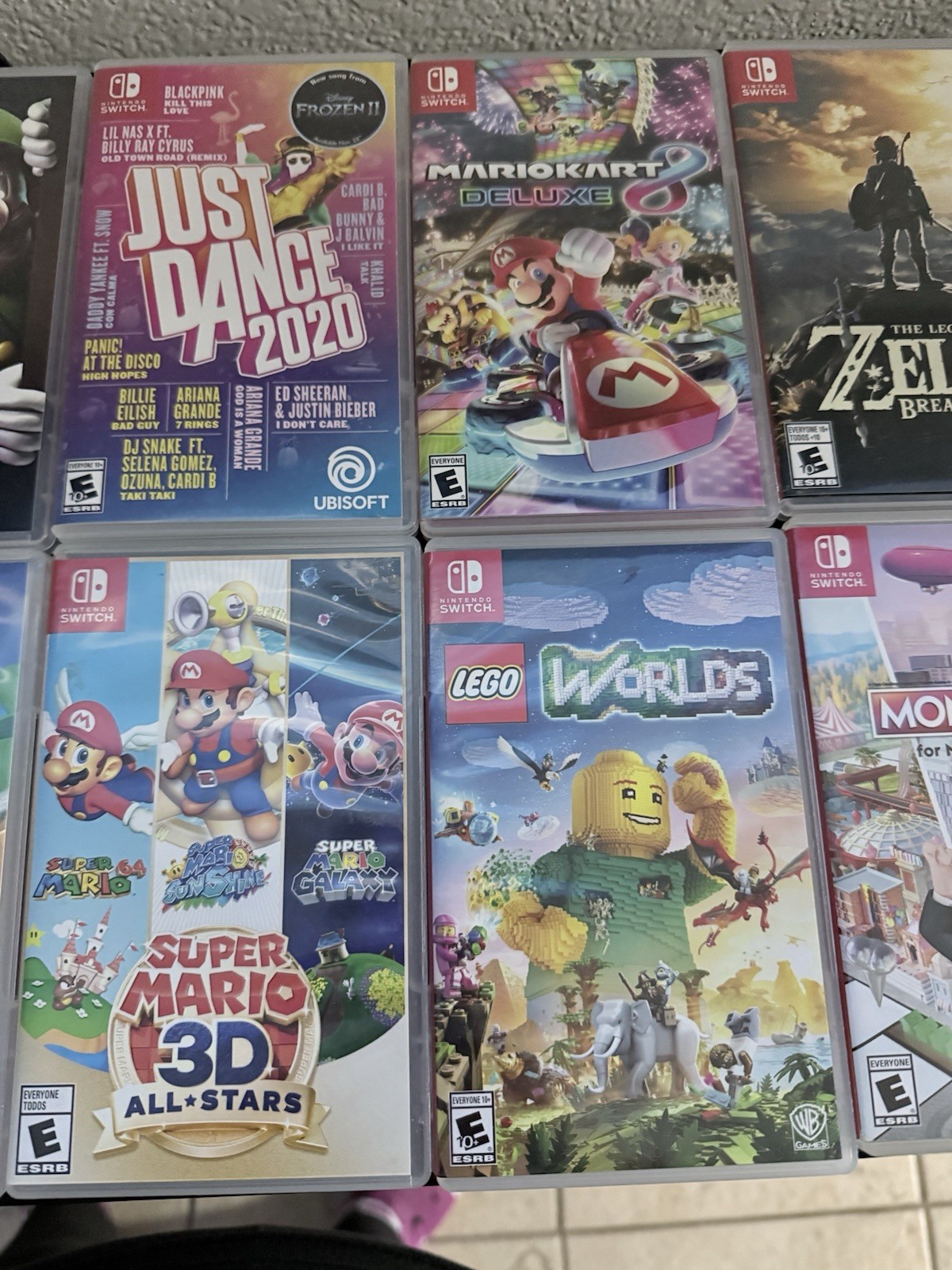 Nintendo Switch Super Bundle Console and Games