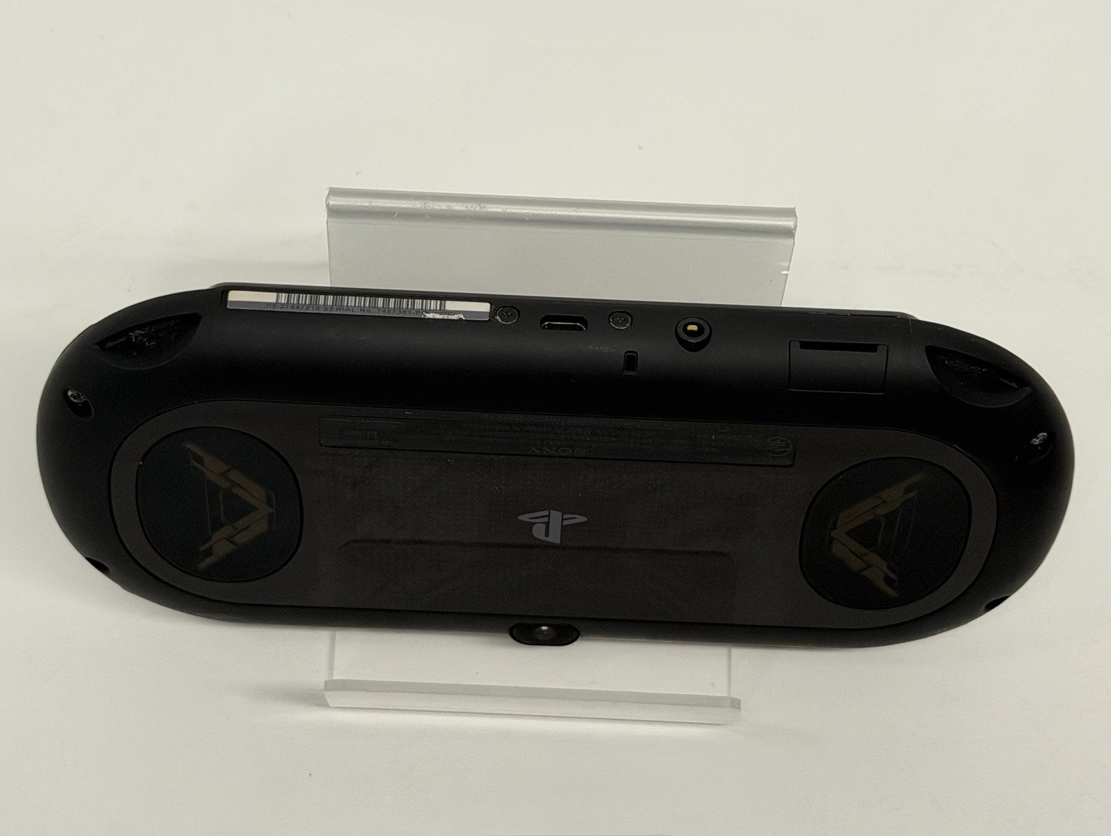 PS Vita 2000 Gundam EXTREME VS-FORCE Black Console With Charging Cable