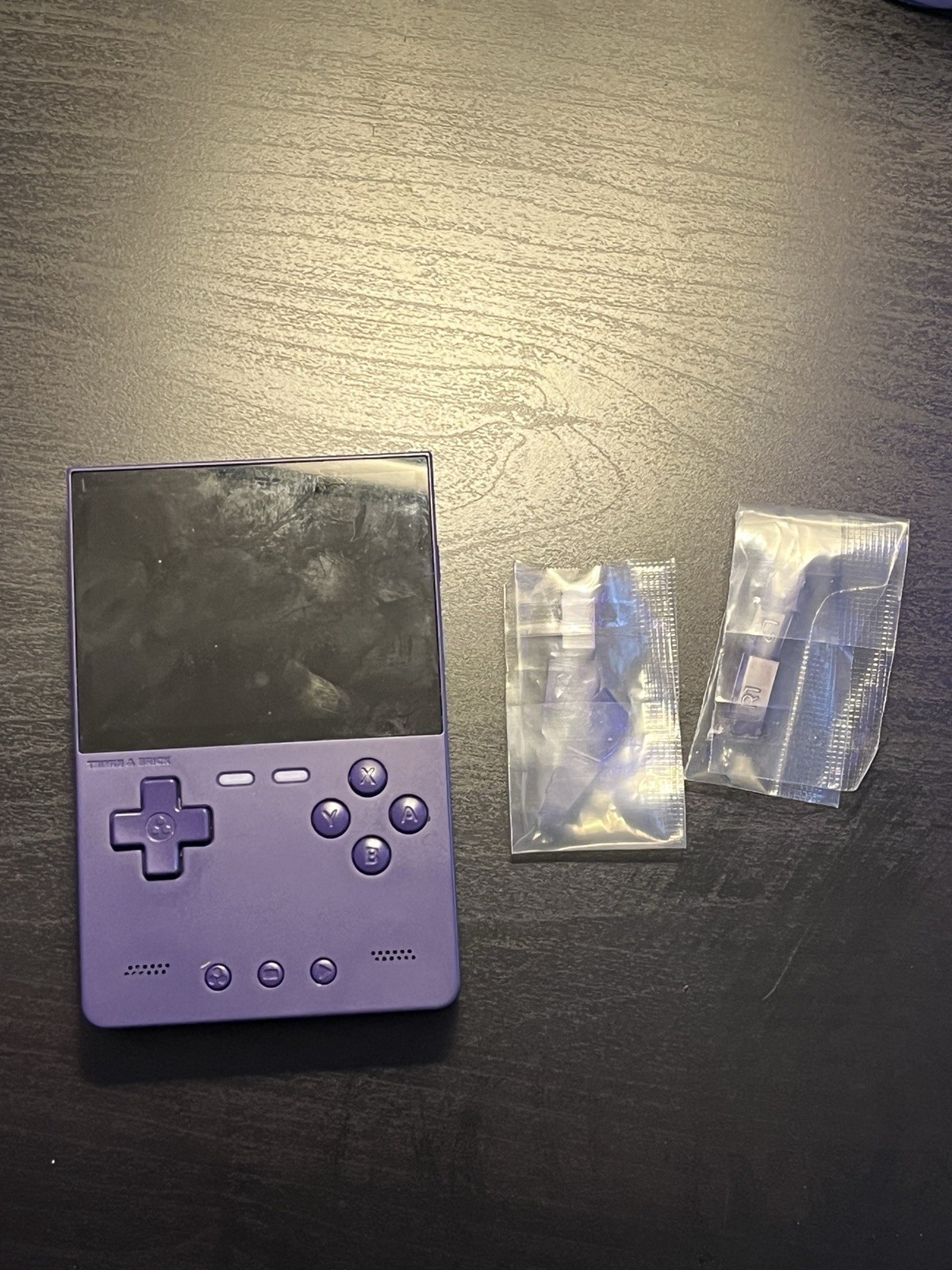 Purple Trimui Brick (CONSOLE AND BUMPERS ONLY)
