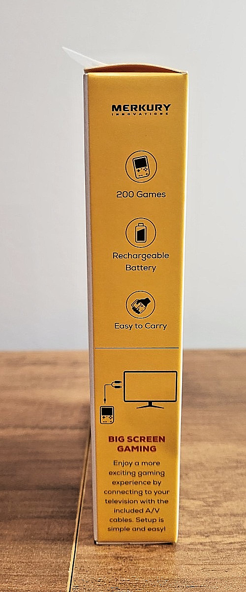 Merkury Innovations Arcade Fun Portable Gaming Console 200 Games -SEALED NIB