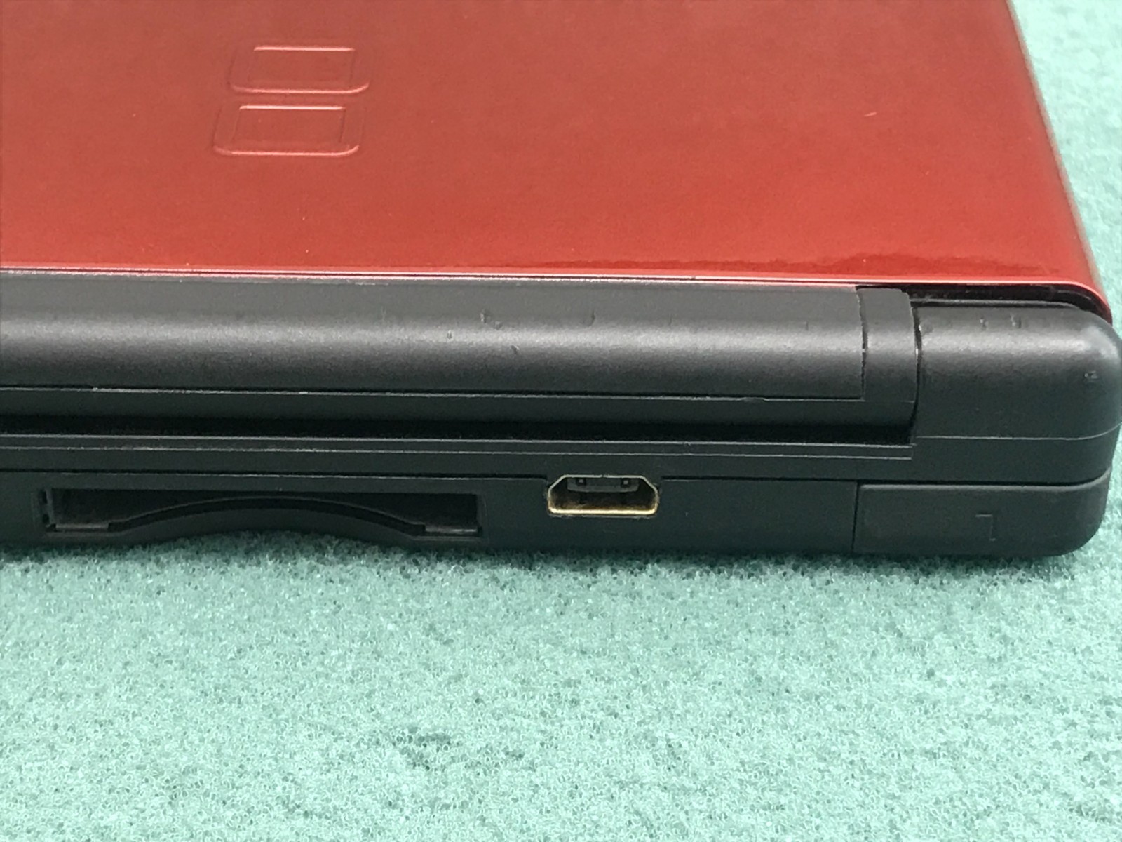Nintendo DS Lite Red Handheld Video Game Console USG-001 *Read* – O494