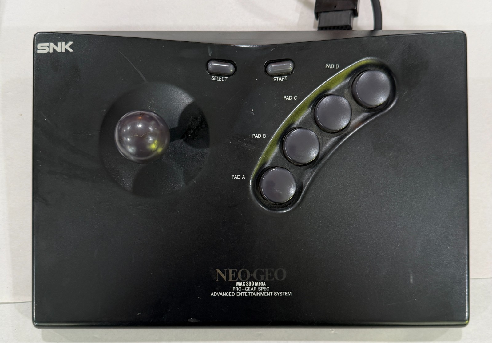 Japanese SNK Neo Geo AES Console + Box + 2 Controllers + OEM Power, AV Cables