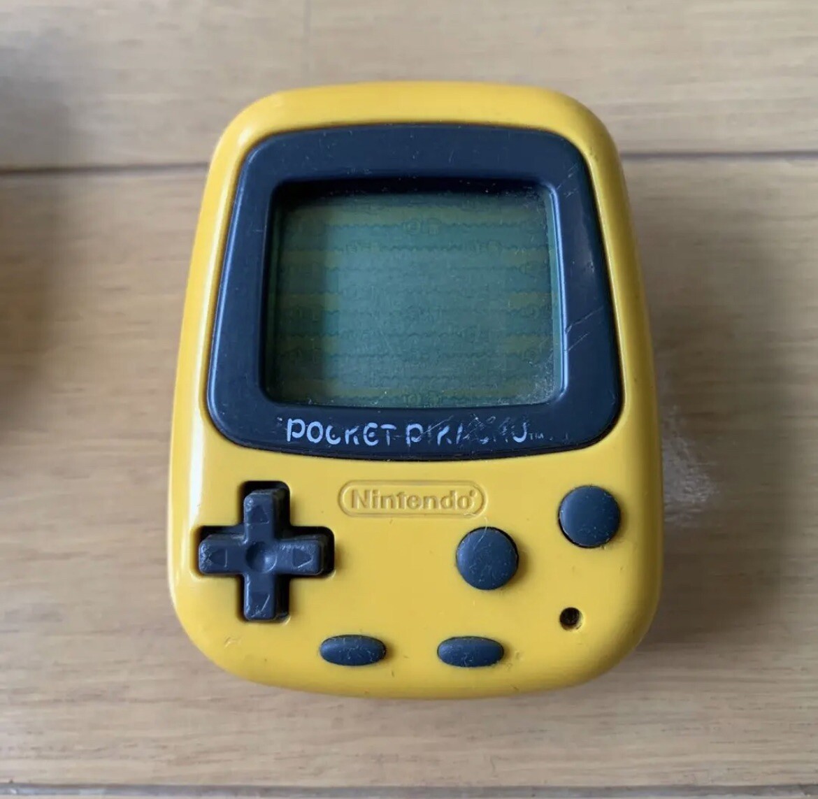NINTENDO Pocket Pikachu Color Yellow & Clear 2 set Pedometer Pokemon Used Tested