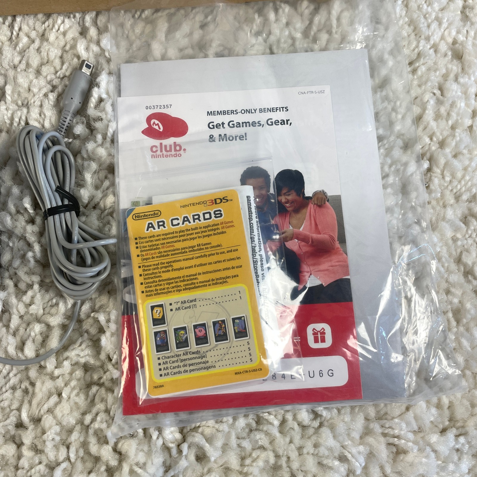 Nintendo 2DS Blue Black Handheld Mario Kart 7 Bundle FTR-001 Complete CIB