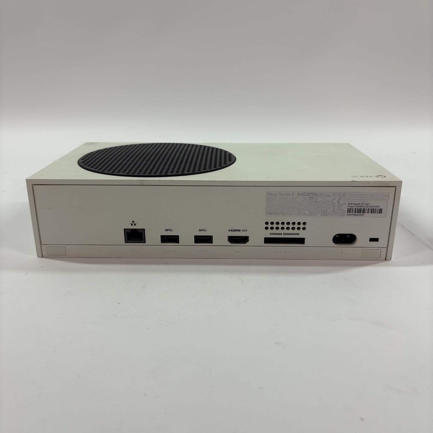 Broken Microsoft Xbox Series S 512GB Console Gaming System Only 1883 Power Issue