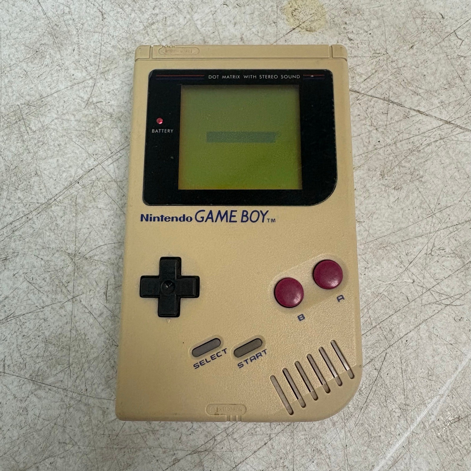 Nintendo Game Boy 1989 Model #DMG-01 Handheld Console System SEE DETAILS