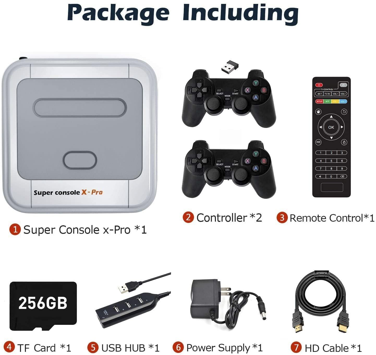 Super Console X PRO: Dual System Retro Gaming with 5 Player Multiplayer Action