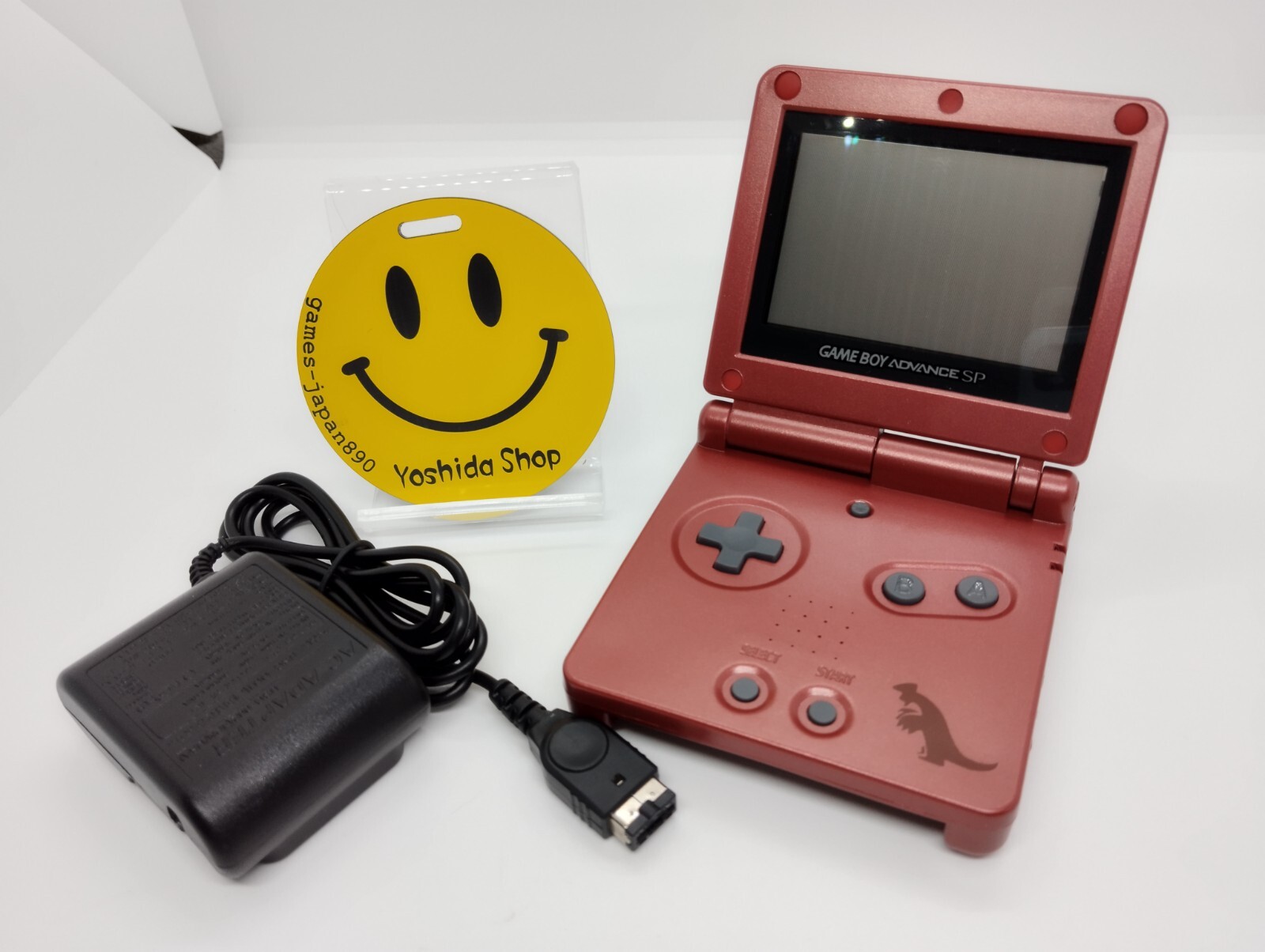 Nintendo Gameboy Advance SP Groudon Pokémon Reshell *Glass Screen & New Battery*