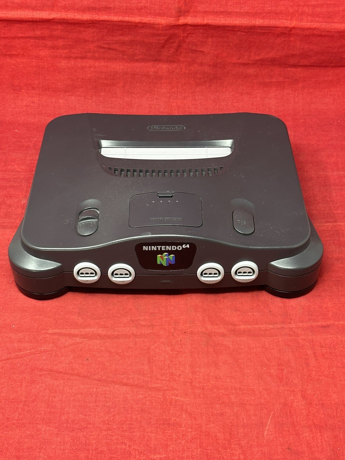 HDMI CONVERTED NINTENDO 64 VIDEO GAME CONSOLE ATOMIC PURPLE COLOR IN BOX