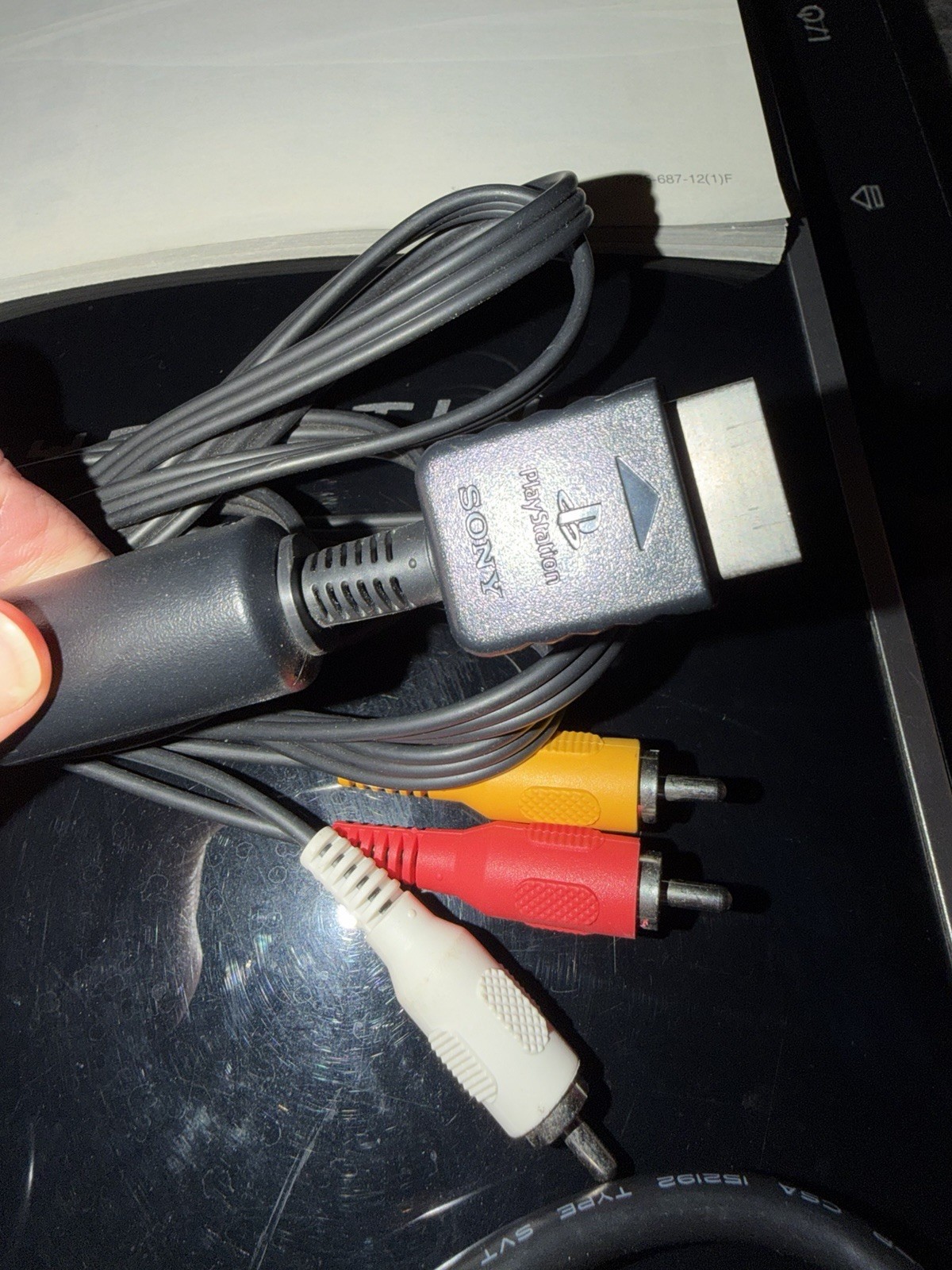 Sony Play Station PS3 CONSOLE (For Parts ONLY) With Cords Shown! Model # CECHH01