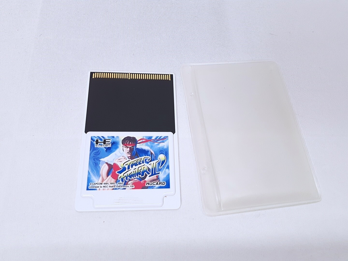 PC Engine CORE GRAFX console 3button + Street Fighter II» Case NTSC-J Tested