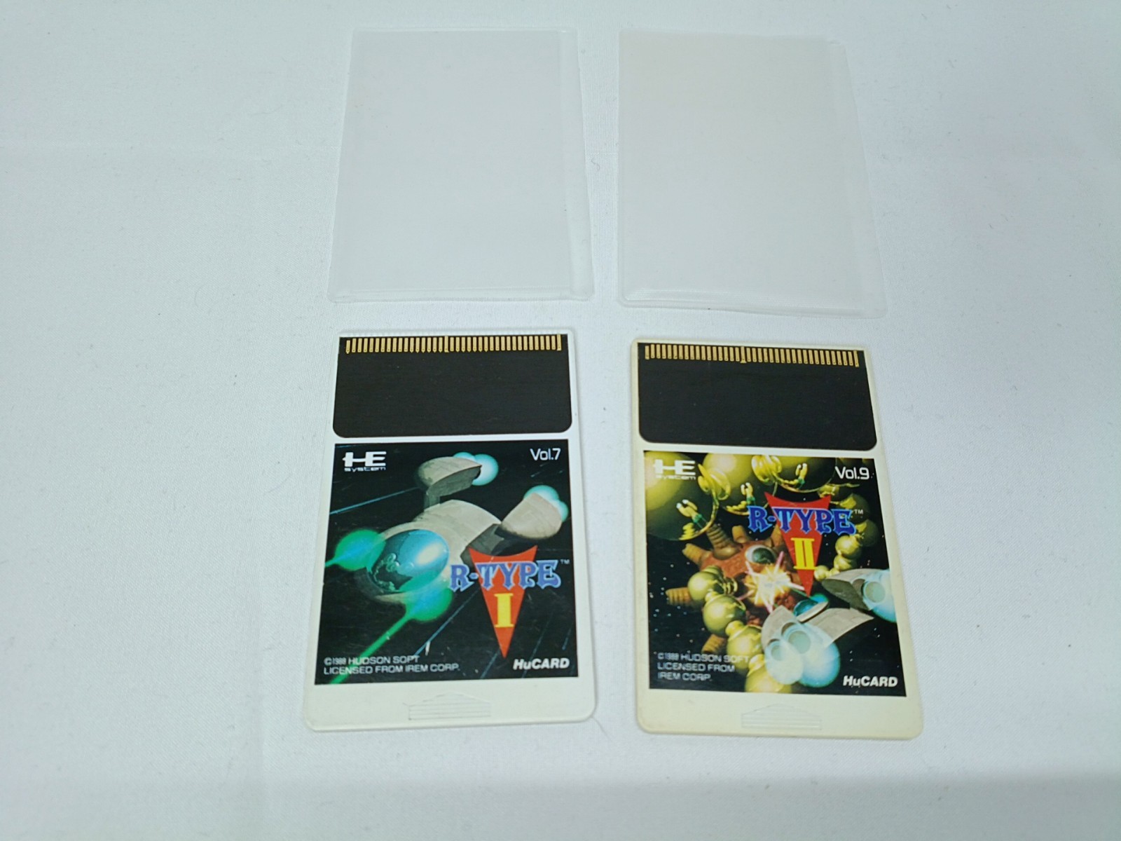 PC Engine CORE GRAFX console + 2games R-Type I&II NTSC-J Tested