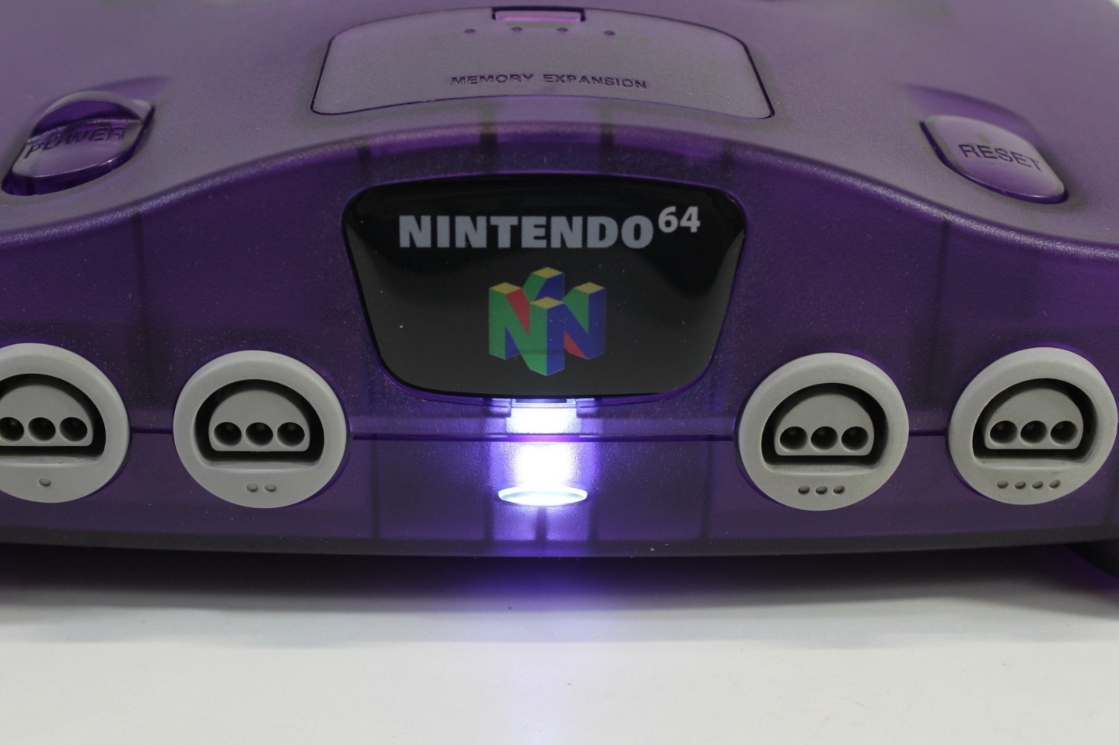 Nintendo 64 Clear Purple Console Controller AC AV Bundle N64 NTSC REGION FREE