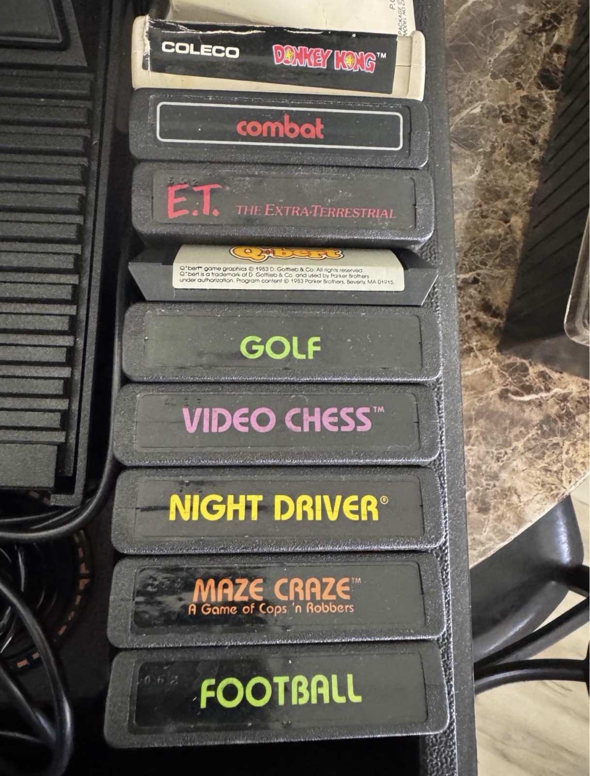 Atari 2600 Complete Set – Games – Controllers – Carrying Case