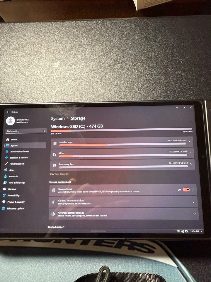 Lenovo Legion Go Handheld Gaming Console AMD Ryzen Z1 Extreme 16GB RAM 512GB SSD