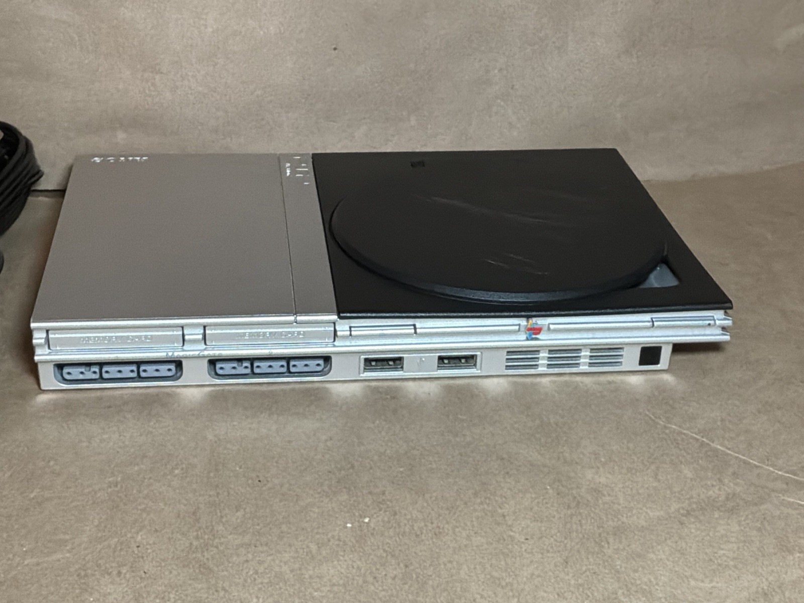 Sony PS2 PlayStation 2 Slim Silver Console Only SCPH-77001 | Tested