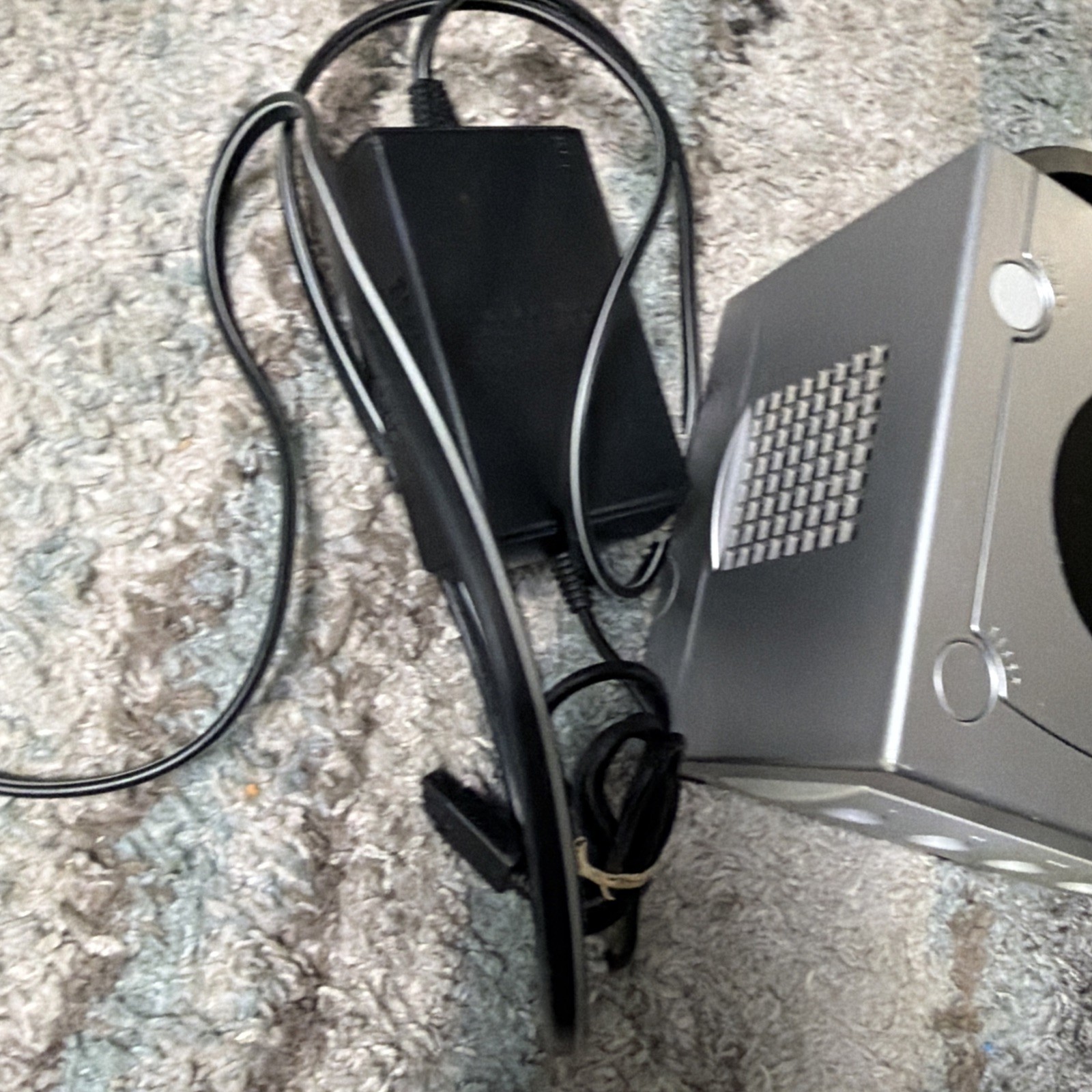 Nintendo Gamecube 1439 Console Silver HDMI Power Cord Tested Excellent
