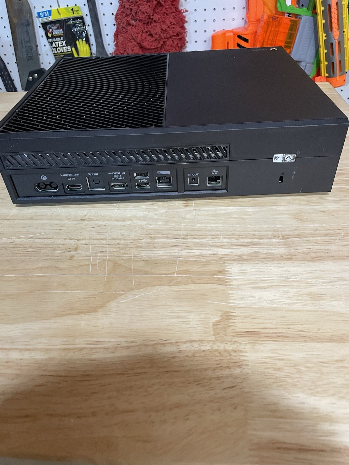Microsoft Xbox One Black Console Only with Power Cord Tested and Working