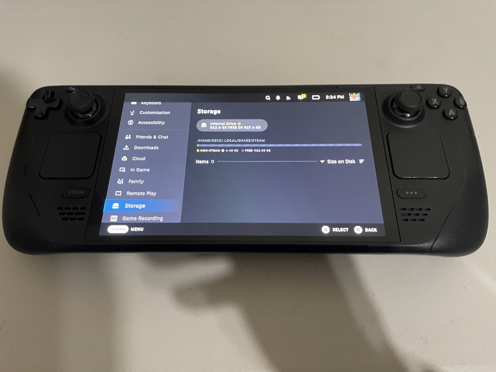 Valve Steam Deck OLED 1TB Black Handheld Gaming System *FAST SHIPPING*