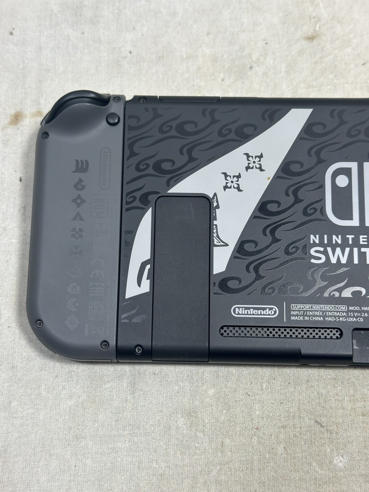 Nintendo Switch HAC-001 Monster Hunter Rise Console System Bundle Tested & Reset