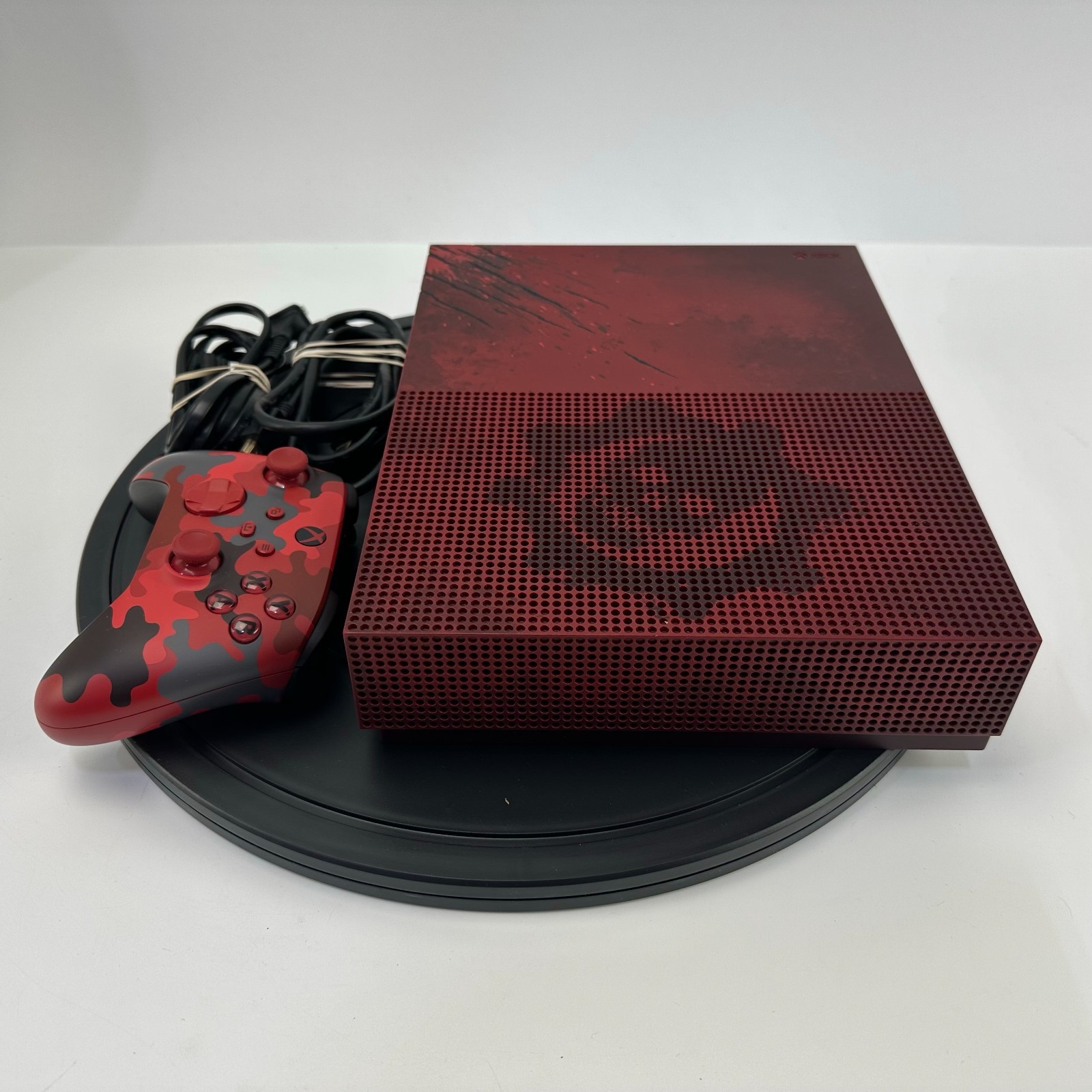 Microsoft Xbox One S Gears Of War 4 L. E. 2TB Console w/ Red Camo Controller
