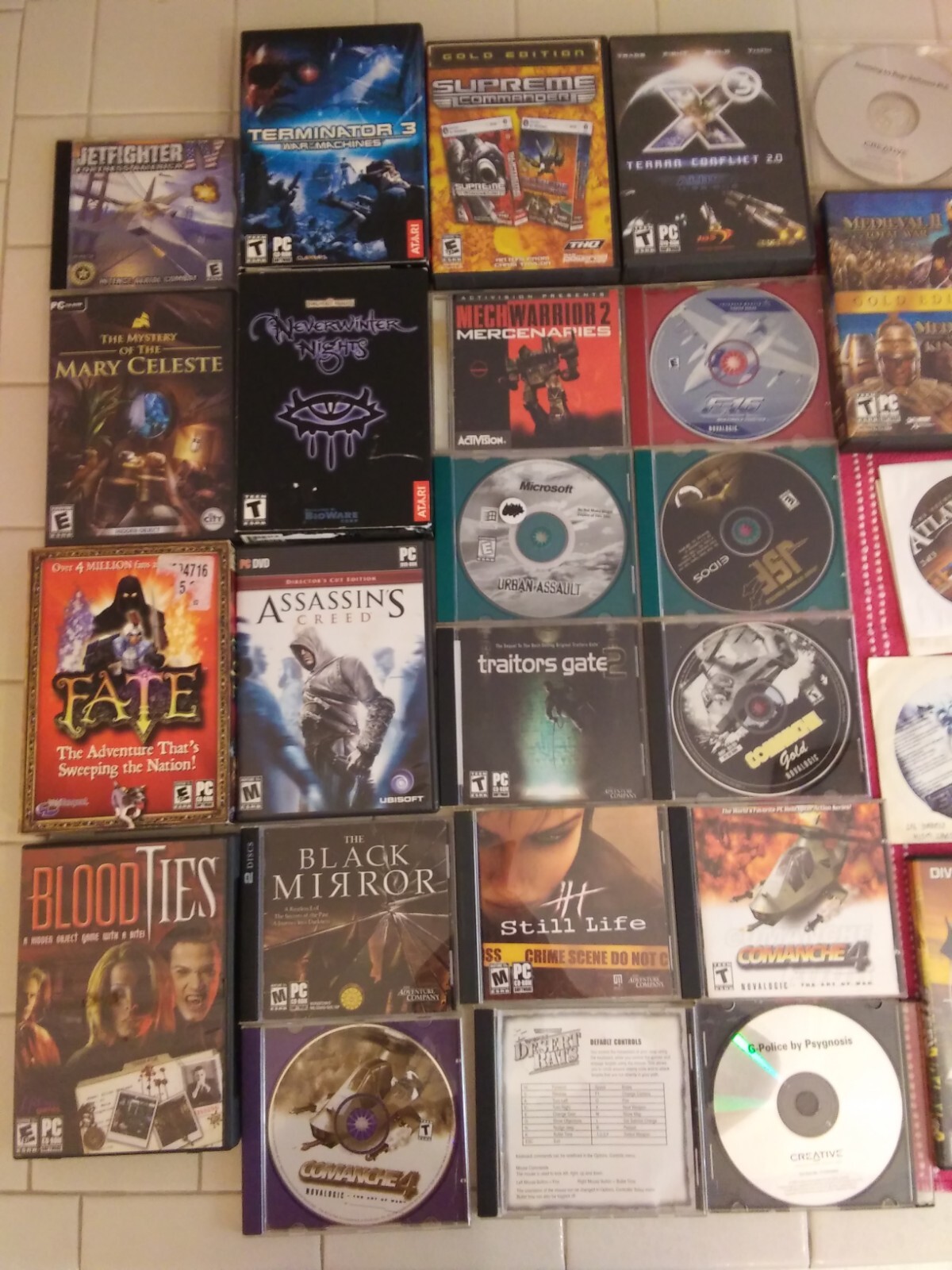 — Lot Of 60 Windows PC Game’s Creed SIM Battle Flight Like Xbox PlayStation —