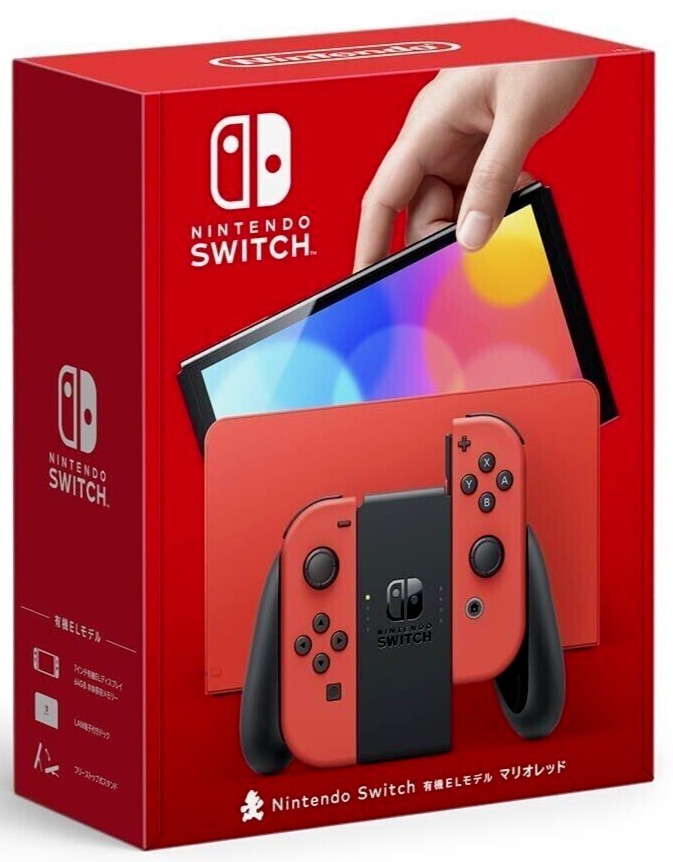 Limited Edition Nintendo Switch OLED Special Limited RED Super Mario Edition⭐