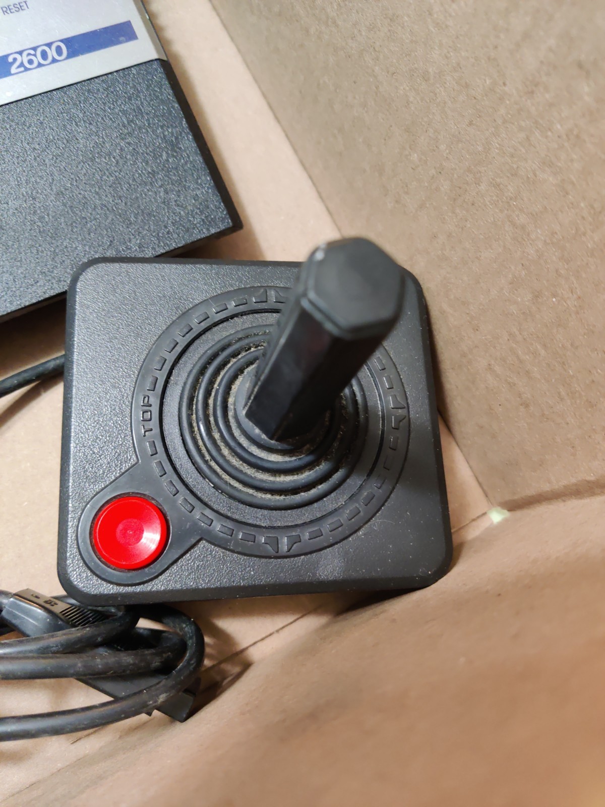 Nice Clean Atari 2600 Jr Console Video Game System + Power Cable