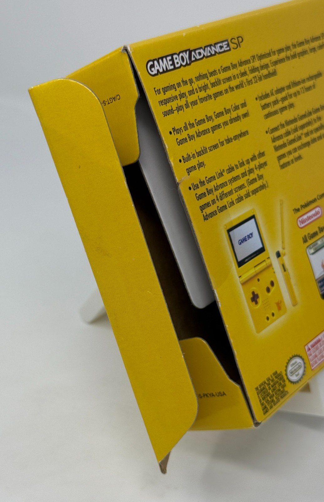 Nintendo Gameboy Advance SP Toys «R» Us Exclusive Limited Edition Pikachu IN BOX