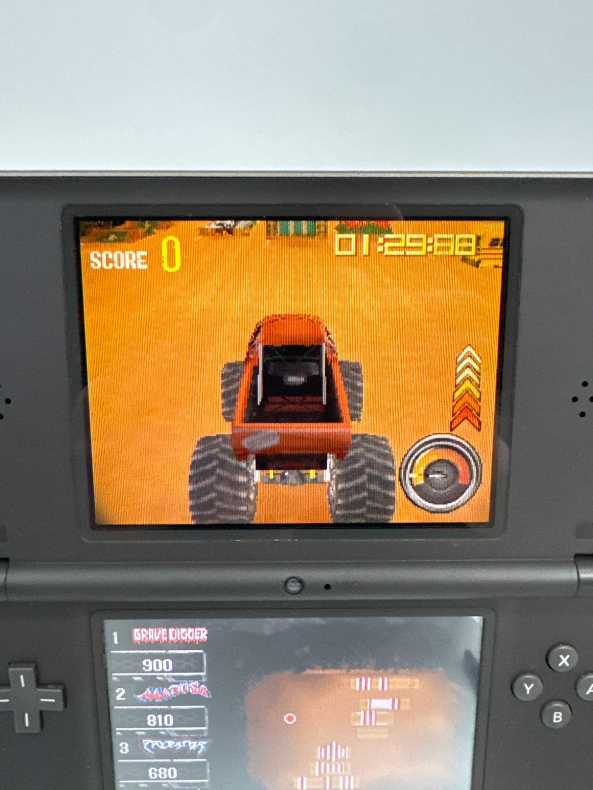 Nintendo DSi LL UTL-001 Brown Console #412 w/ Stylus & Charger BAD DISPLAYS AS I