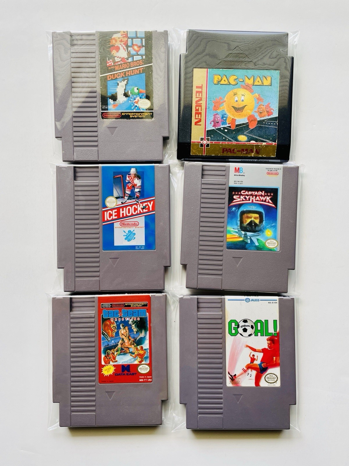 Nintendo NES Console Action Set 6 Game Bundle (1988) Complete Cleaned & Tested
