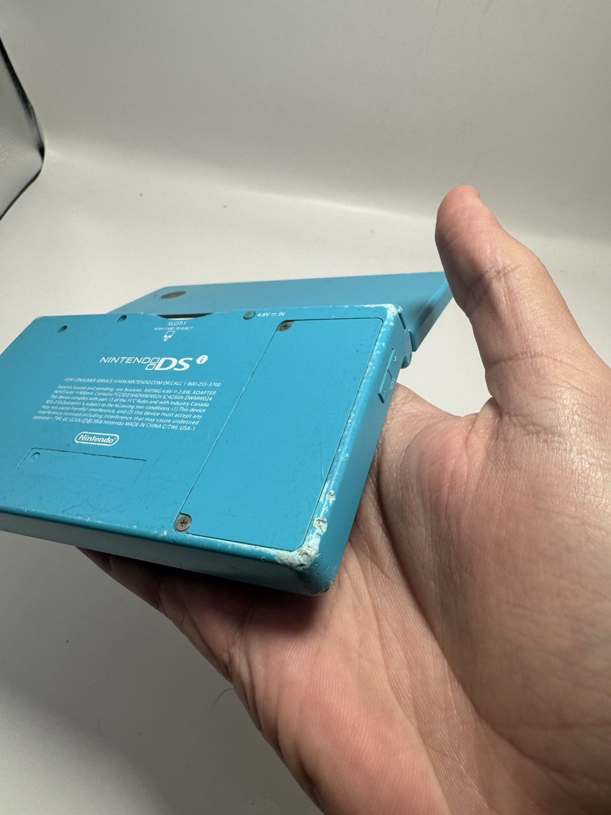 Nintendo DSi Handheld Game Console Only TWL-001 Blue (FULLY TEST)