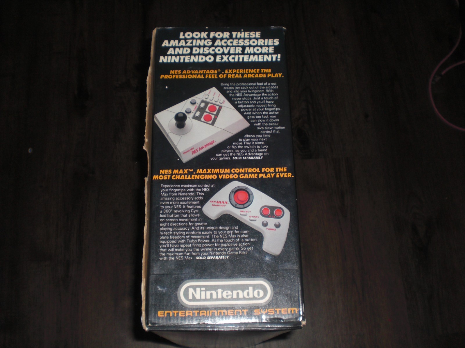 Nintendo NES Console CIB Box Manuals Inserts System Styrofoam OEM Controller ++