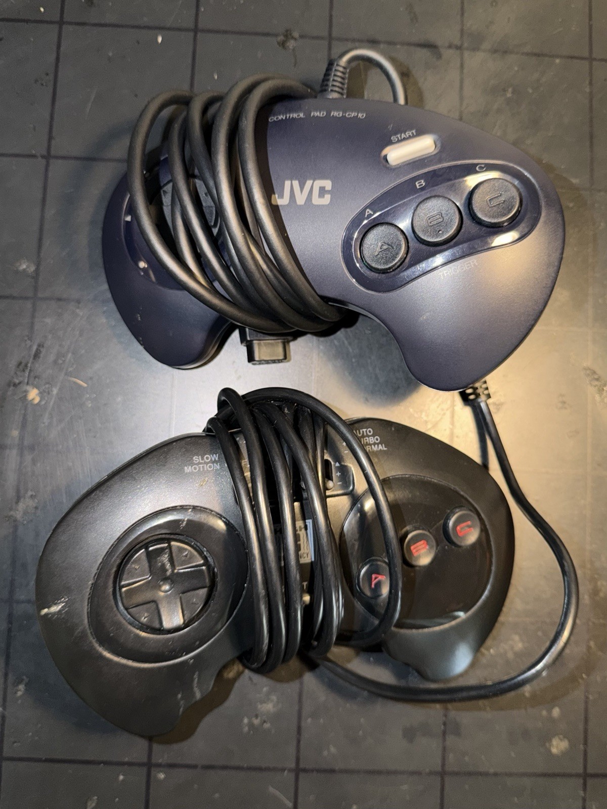 1994 JVC X’EYE RG-M10BU Sega Genesis + Sega CD Combo Console READ
