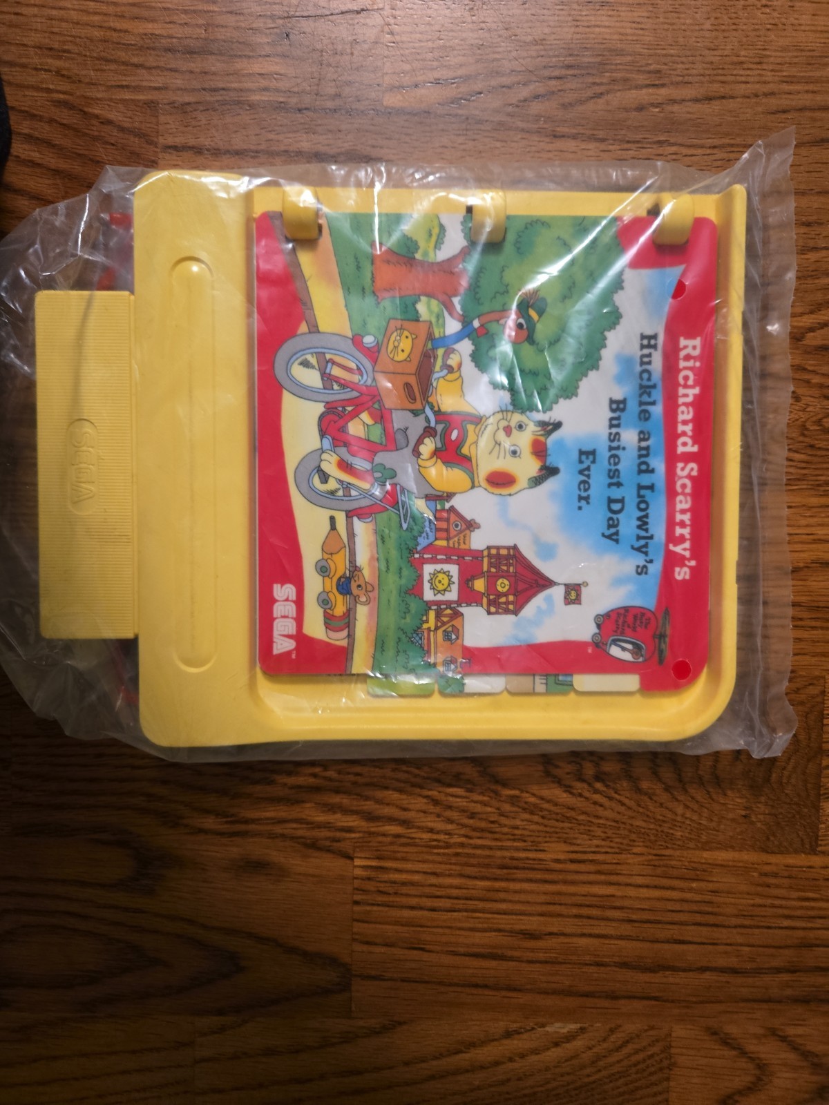 VINTAGE SEGA PICO LEARNING SYSTEM CONSOLE W/ 6 GAMES Lion King, Mickey And More