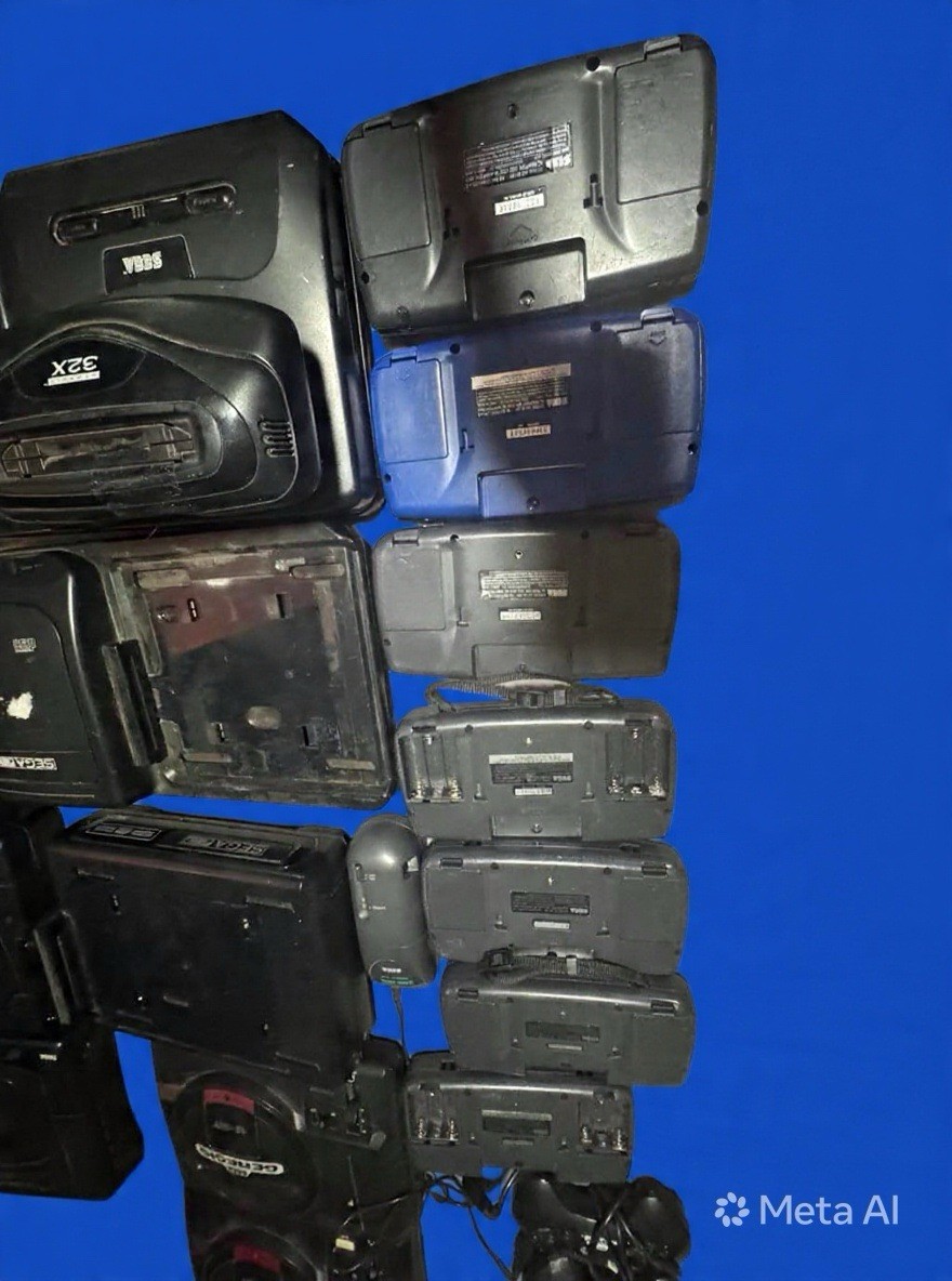 Sega Lot. Cd Genesis Saturn Dreamcast As Is Untested